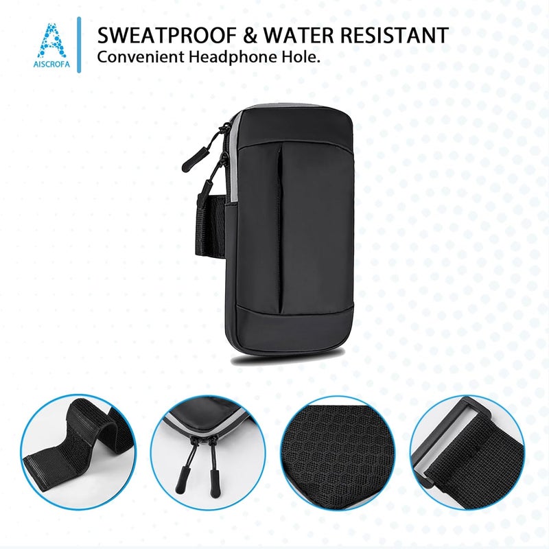 AiScrofa Phone Holder Arm Bands for Running Armband Small Crossbody Bags for Women Kids,iPhone 15 14 13 12 11 Pro Max Xs Xr X 6 7 8 Plus SE Mini Galaxy Ultra Edge S24 S23 Note - Image 4